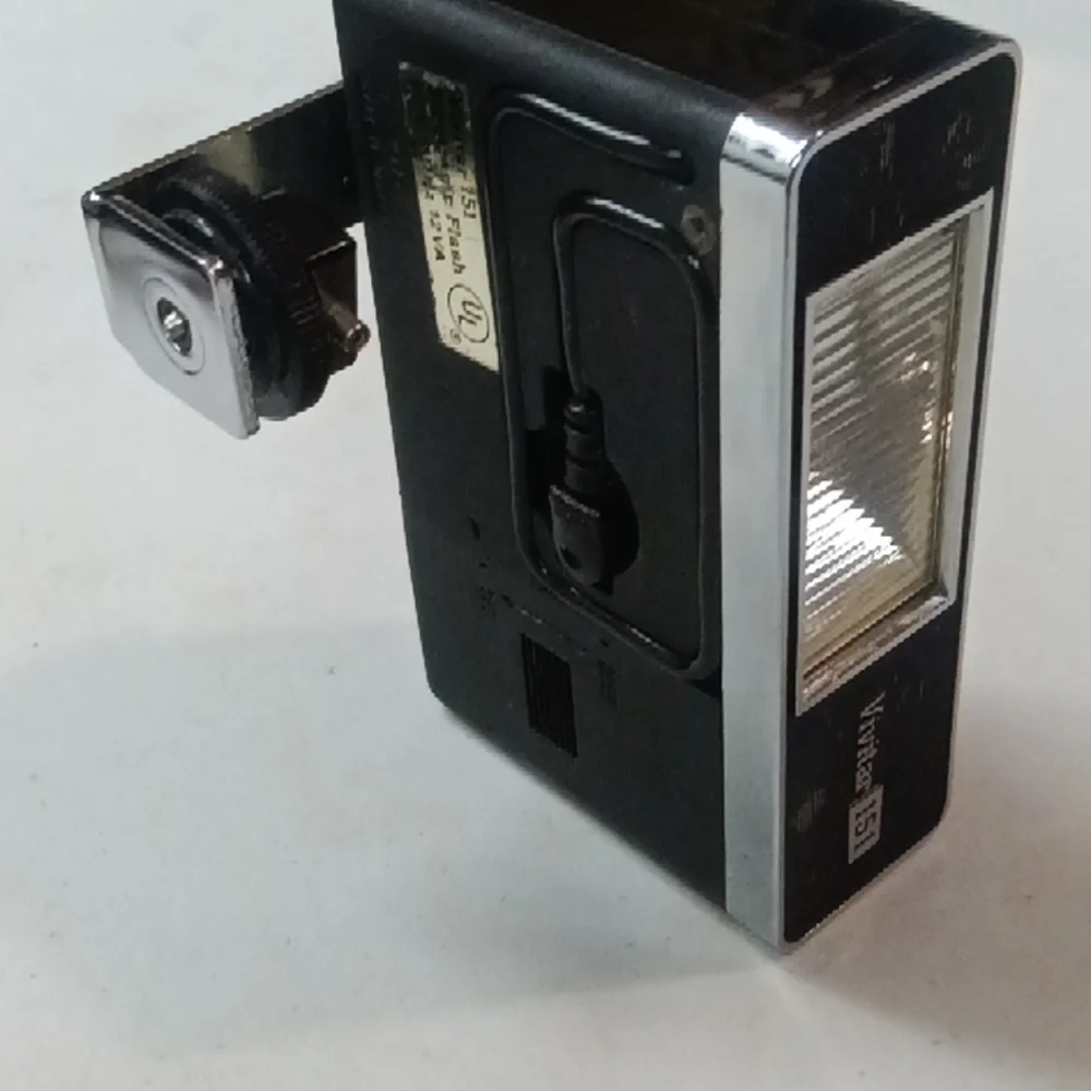 Vintage Vivitar 151 Electronic Flash W/Original Case